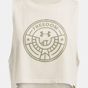 UA FREEDOM women’s crop tank